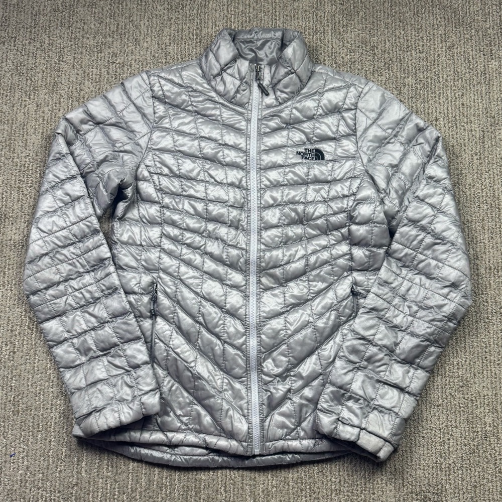 The North Face Thermoball Trekker Jacket Womens M Lightweight Quilted Puffer
